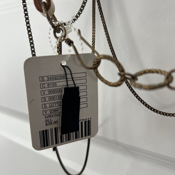 Free People Tan and Cream Chain Belt - Picture 2 of 5